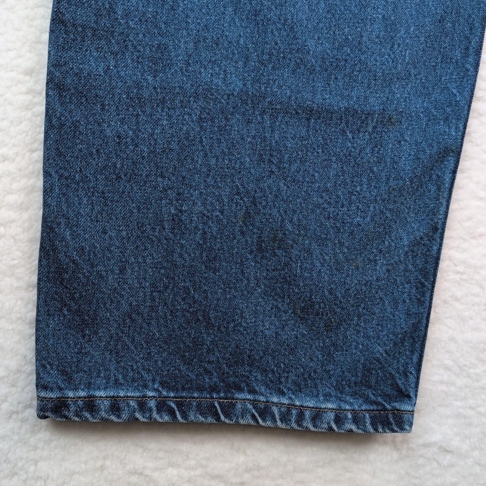Carhartt Double Knee Pants Mens 42x30 Blue B73 DST Loose Original Fit - Picture 7 of 9